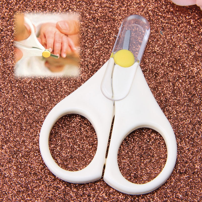 Pasgeboren Kids Baby Veiligheid Manicure Nail Cutter Clippers Schaar Handige Mal