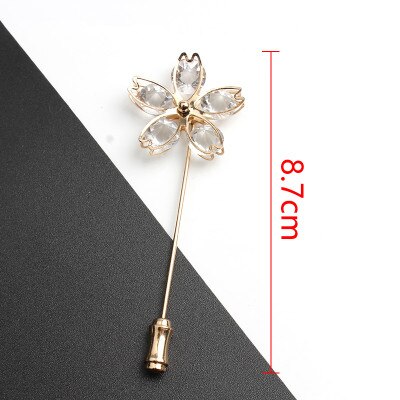 Gull brosje pins blomst drue kjærlighet henger imitasjon perle brosjer for kvinner bryllup smykker tilbehør dekorative spenner 1 pc: M