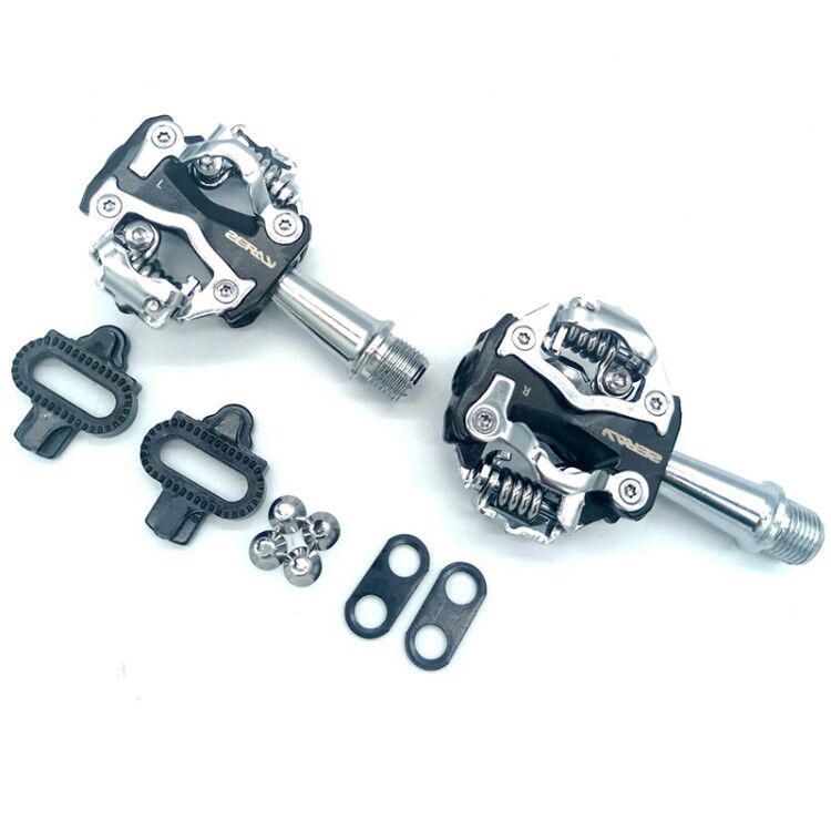 Pedali Zeray Sg. Mtb Zp-108S Nero Su Cuscinetto La Bicicletteria