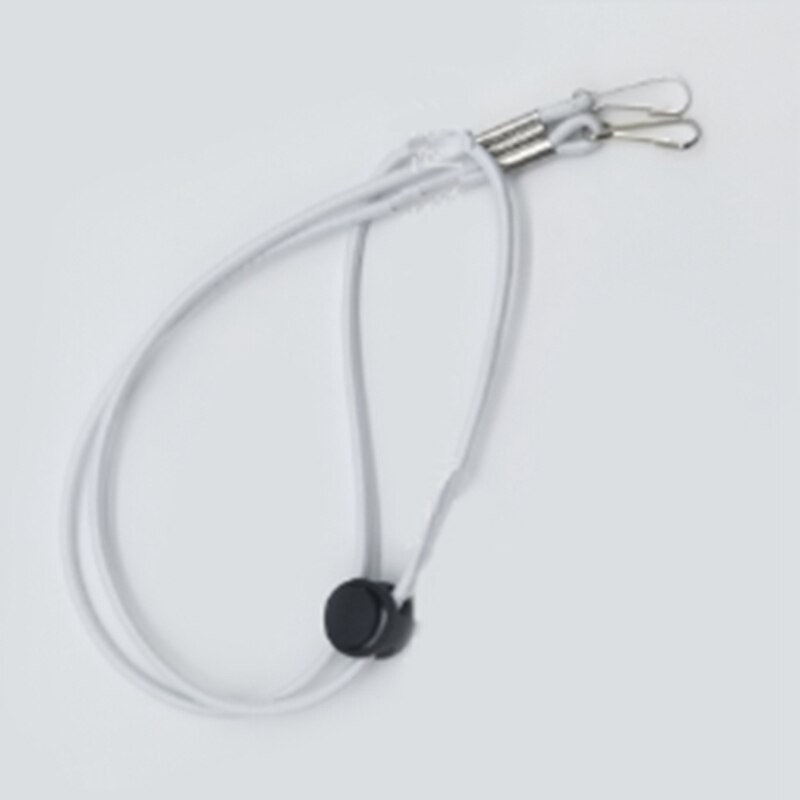 Adjustable Length Lanyard - Handy & Convenient Holder & Hanger (20 Pack, White)