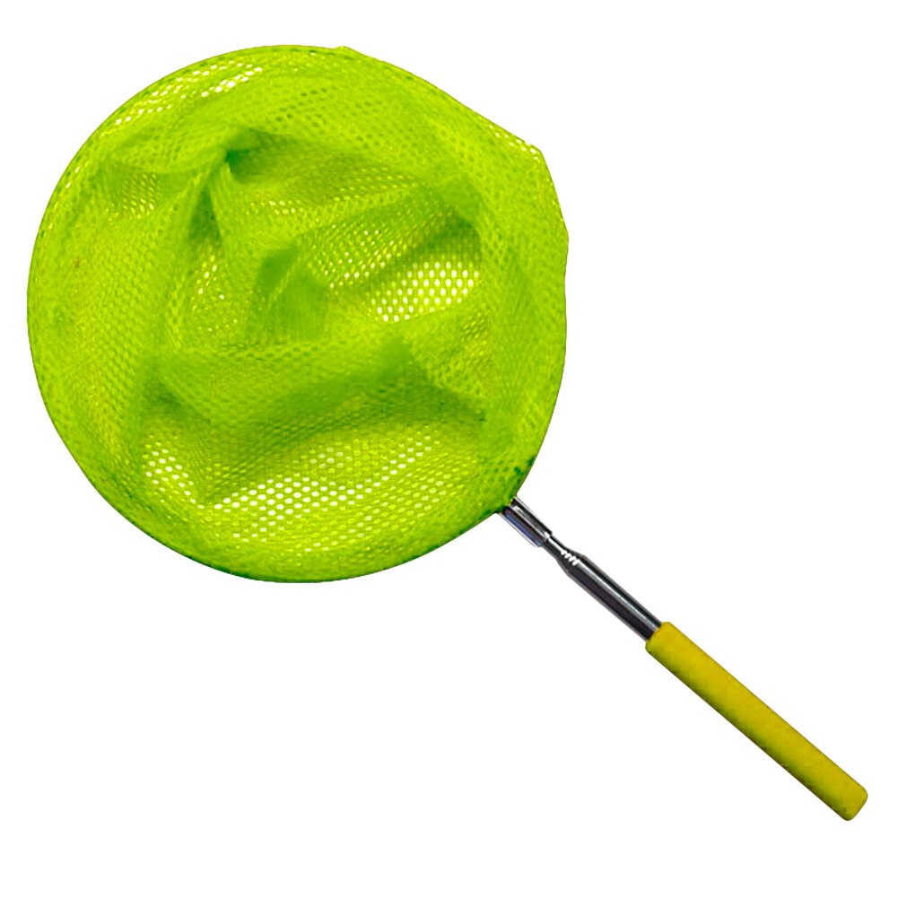 Colorful Kids Telescopic Butterfly Net, Extendable 34 Inches and Anti Slip Grip, Perfect for Catching Bugs Insect Small Fish