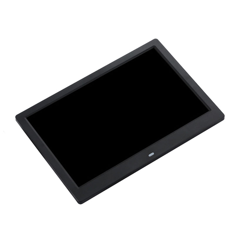 -Digital Picture Frame, 12 Inch Digital Photo Frame With Wireless Remote Control, Support SD Card/USB EU PLUG