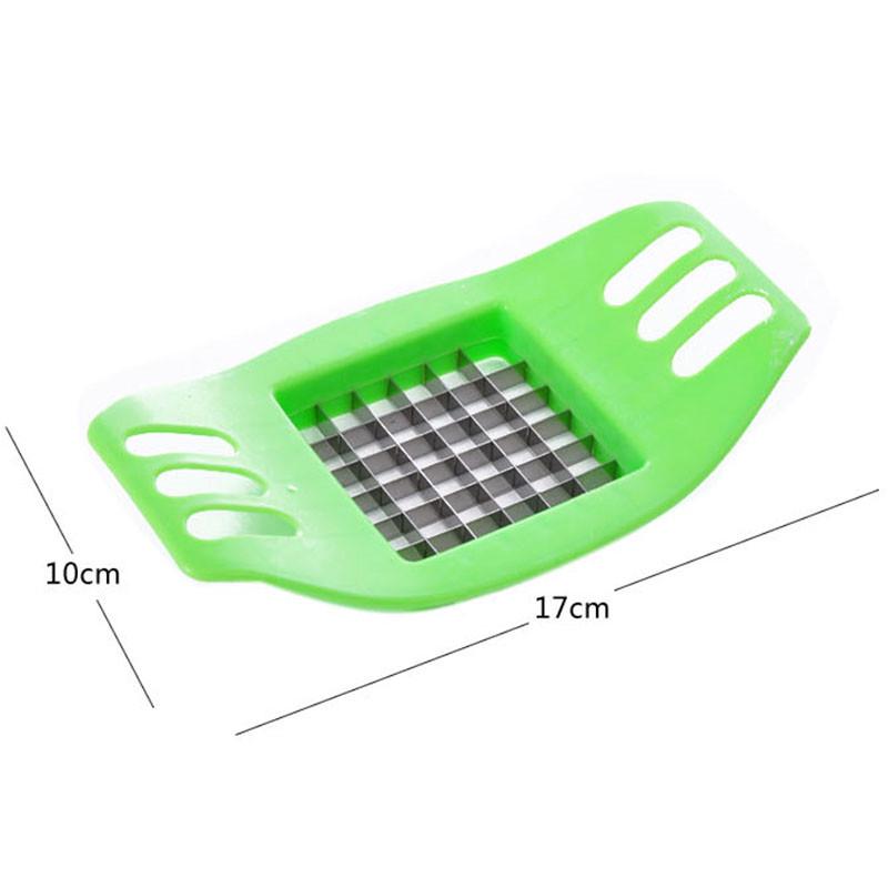1 pc Rvs Aardappel Cutter Franse Fry Cutter Aardappel Groente Slicer Chopper Keuken Accessoires Keuken Gereedschap Gadgets