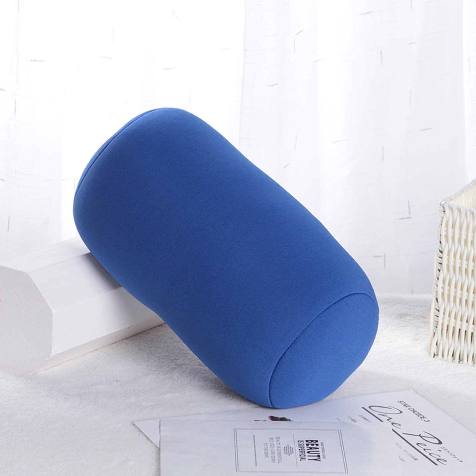 Cilinder Memory Foam Kussen Roll Cervicale Bolster Ronde Dutje Nekkussen Kussen Thuis Roll Ronde Memory Foam Kussen Hoofd Hals