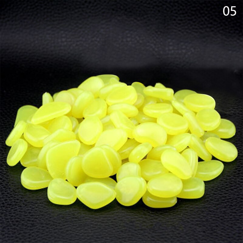 50pcs Kunstmatige Pebbles Lichtgevende Steen Tuin Loopbrug Path Lawn Yard Lichtgevende Stenen Ambachtelijke Decoraties Home Decor Levert: 05