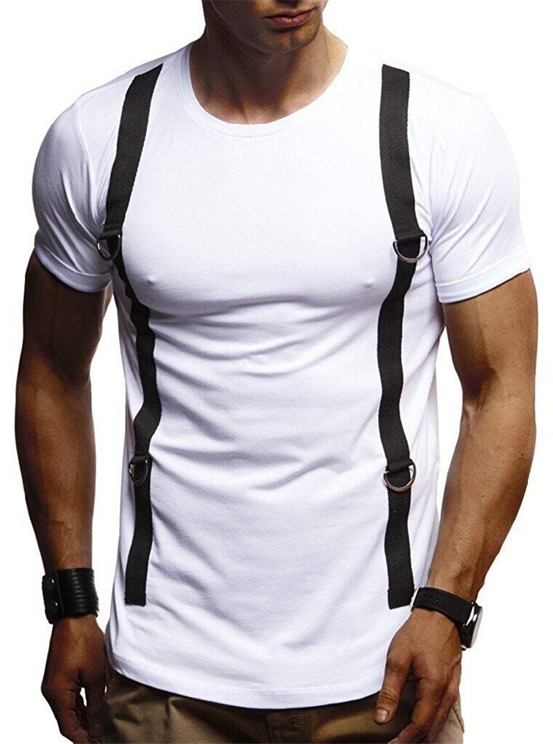 Brand Shirt bodybuilding clothing and fitness men Shirt