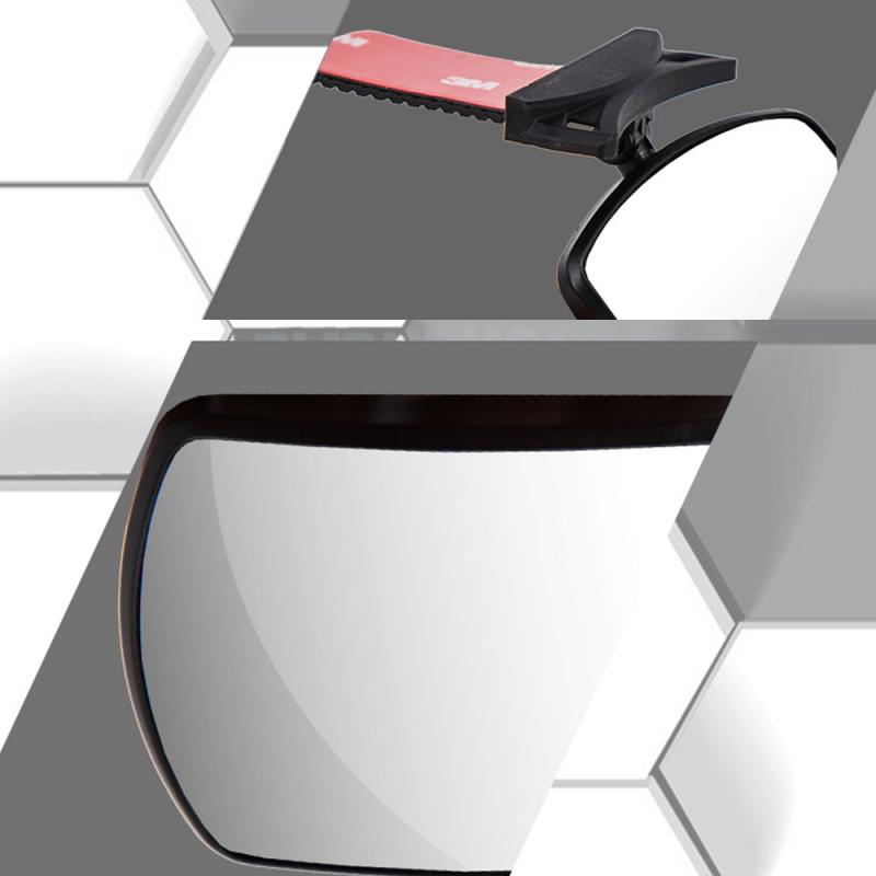Espejo retrovisor ajustable para coche para niños, accesorio convexo auxiliar para asiento de seguridad de bebé, accesorios para coche