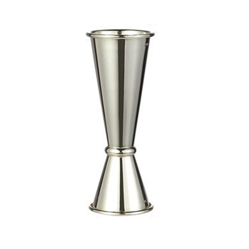 Cocktail Scale Cup Ounce Cup Bar Accessories Stainless Steel Kitchen Double Head Measuring Cup Bartending Measure Jigger for Bar: Gold plating 30 45ml