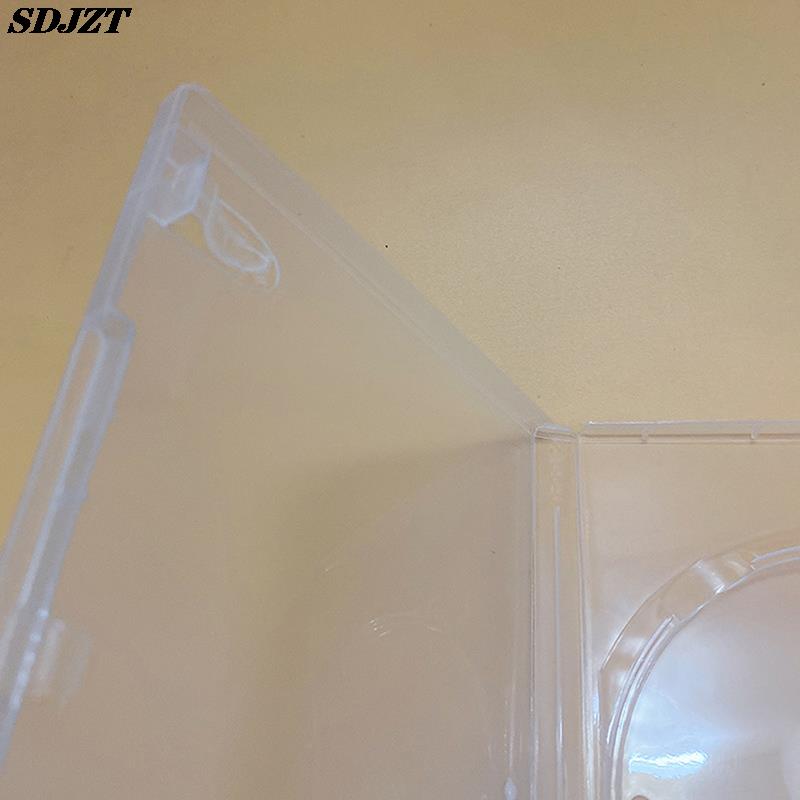 1PCS CD Storage Box Transparent DVD Case CD Package Portable for Home Cinema - Single Disc