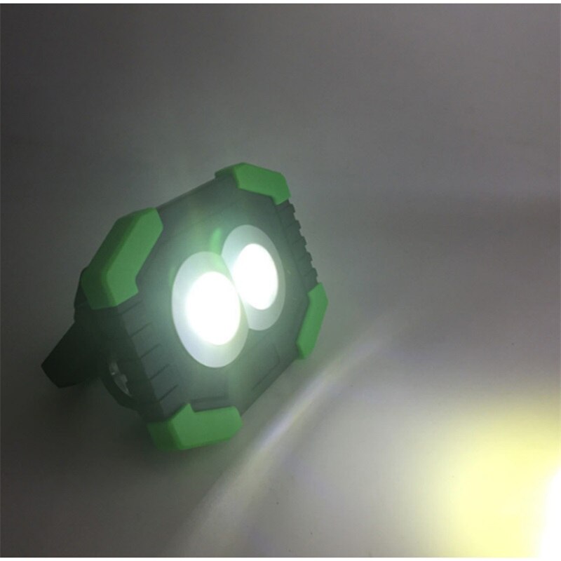 Linterna portátil multifuncional OUTELA, lámpara Solar COB súper brillante para tienda de trabajo, luz de carga USB, luz LED de Camping