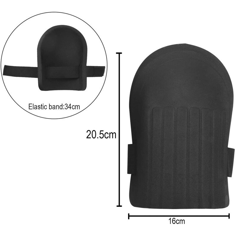 1 Pair Knee Pad Work Flexible Soft Foam Padding Workplace Safety Self Protection for Gardening Cleaning Protective Sport Kneepad