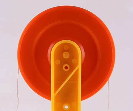 Physikalischen Experiment ausrügestochen Rad achse und halterung modell elementar wissenschaft physik Experiment ausrügestochen Kindergarten