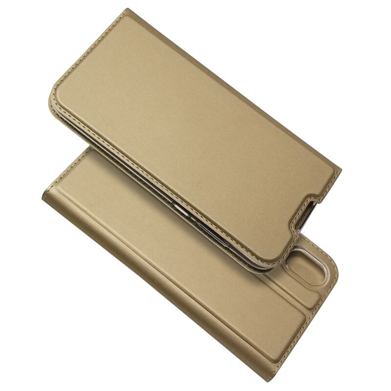 Huawei Y5 Case Op Voor Coque Huawei Y5 Y 5 Y52019 AMN-LX9 AMN-LX2 AMN-LX1 Cover Luxe Magneet Flip lederen Telefoon Gevallen: Goud