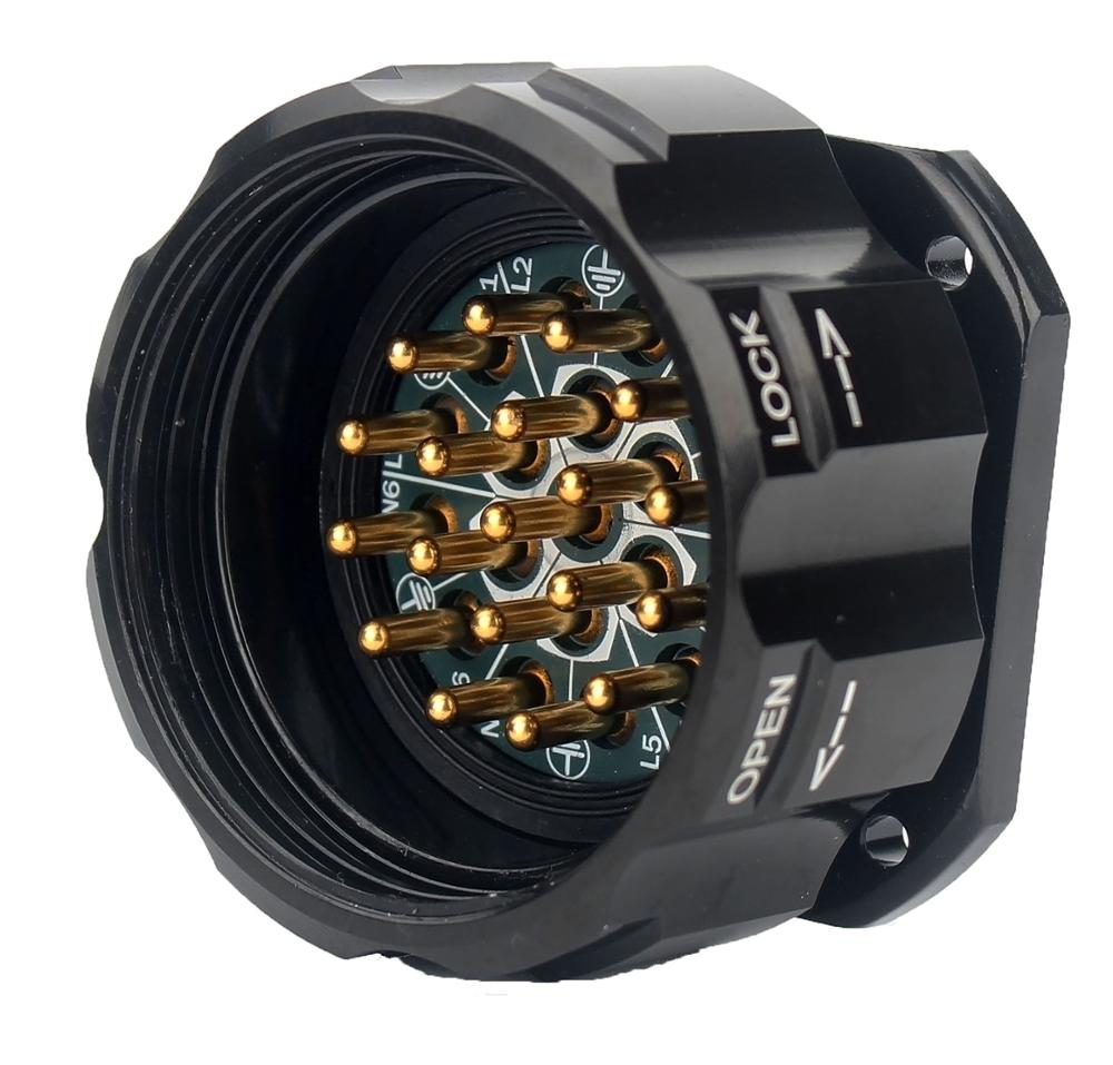Socapex 19 pin del connettore per scatola elettrica impermeabile: 19P Male Socket