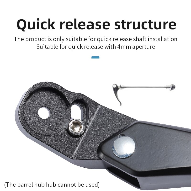 Bicycle Kickstand Road Bike Quick Release Bike Kick Stand Mountain Bike Kickstand Alloy Adjustable Side Stand for mtb Bike