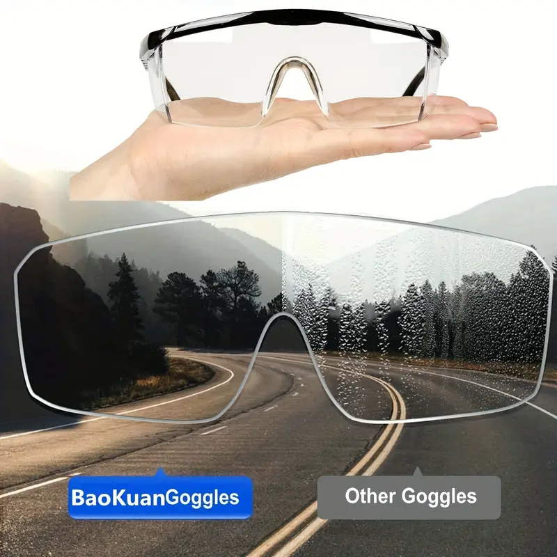 20 pièces lunettes de cyclisme coupe-vent Anti-poussière étanche lunettes de Protection sécurité au travail anti-éclaboussures lunettes de Protection des yeux lunettes