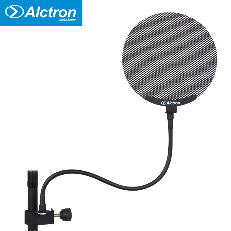 Alctron ma019B Nuovo schermo di metallo mini filtro anti-pop per i Microfoni