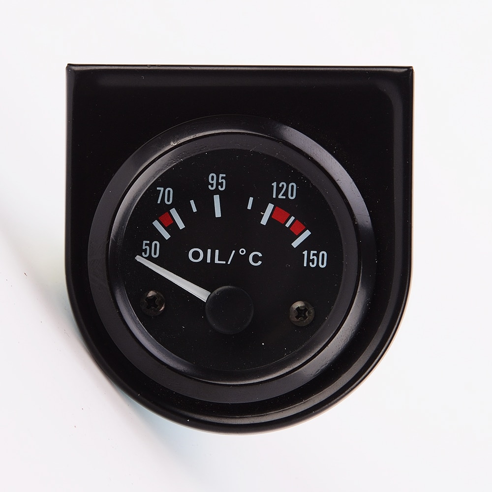 Analog Digital Electric Oil Temperature Gauge Display Sensor Temp Meter