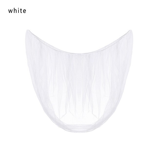 1 pièces moustiquaire bébé poussette poussette moustique insecte bouclier Net sûr nourrissons Protection maille poussette accessoires 150cm: WHITE