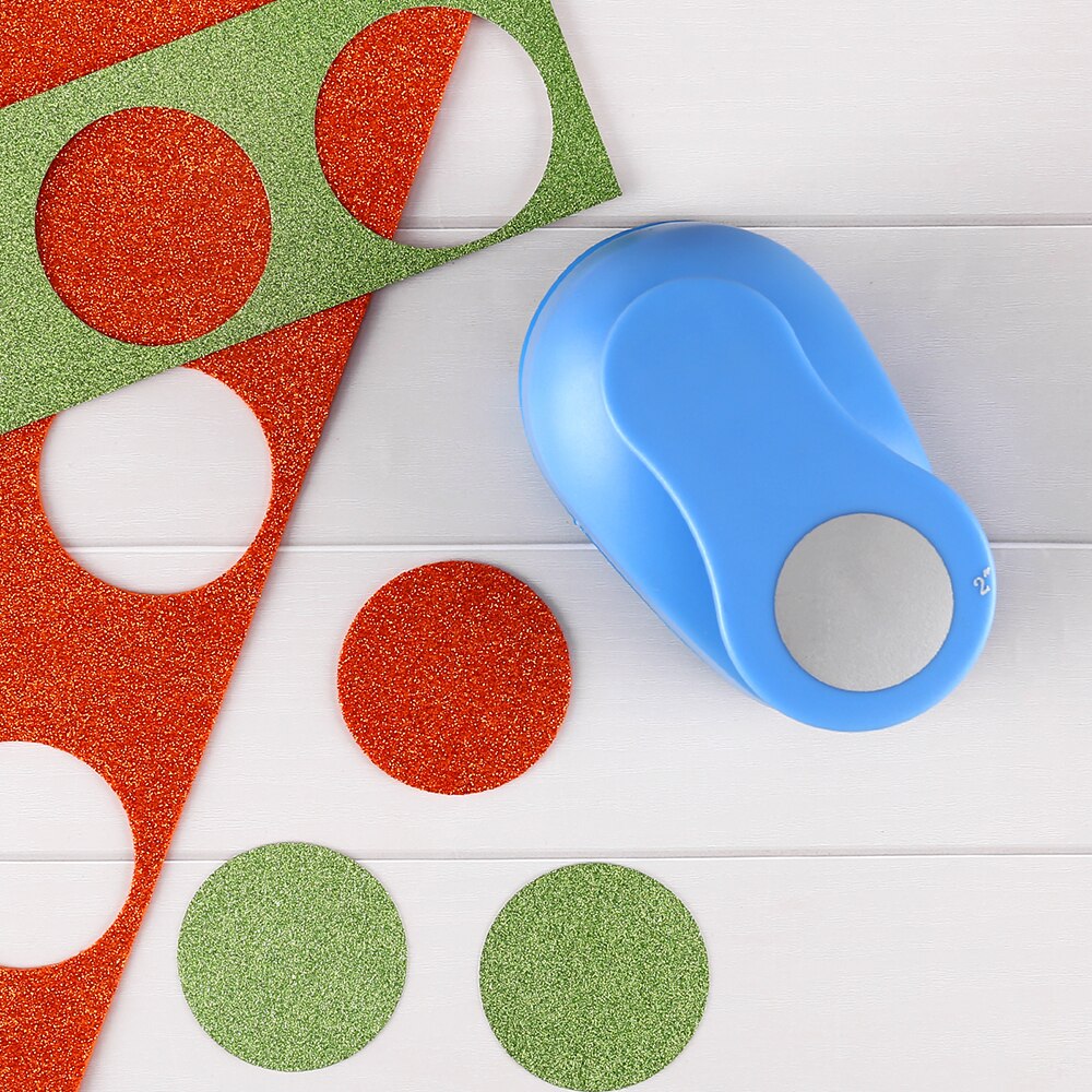Cirkel Punch Cirkel Vorm Lever Action Craft Punch Ronde Vorm Cirkel Gat Punch Voor Papier Ambachten Cardstock Cadeaupapier