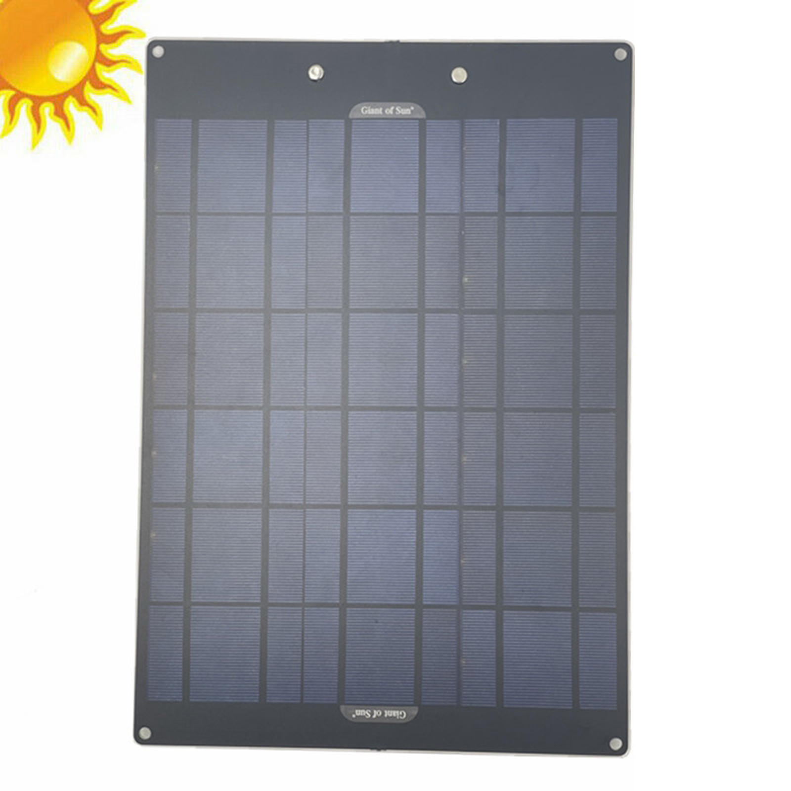 Solar Panel 5V Charger Kit with Battery Clip Charger for Writing Pad Folder