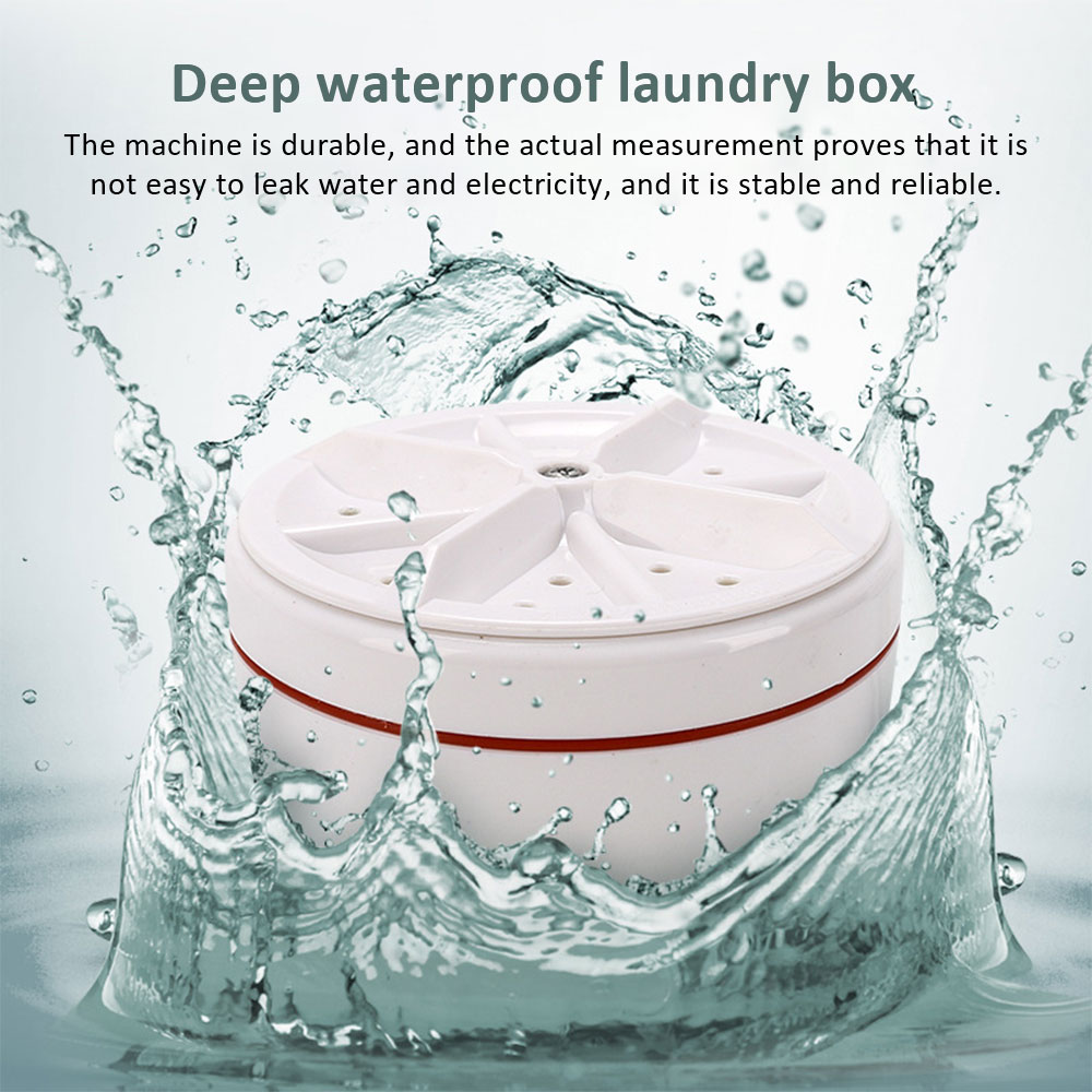 Ultrasonic Folding Washing Machine USB Powered Socks Panties Mini Turbo Washer Dorm Portable Lazy Machine Travel Home