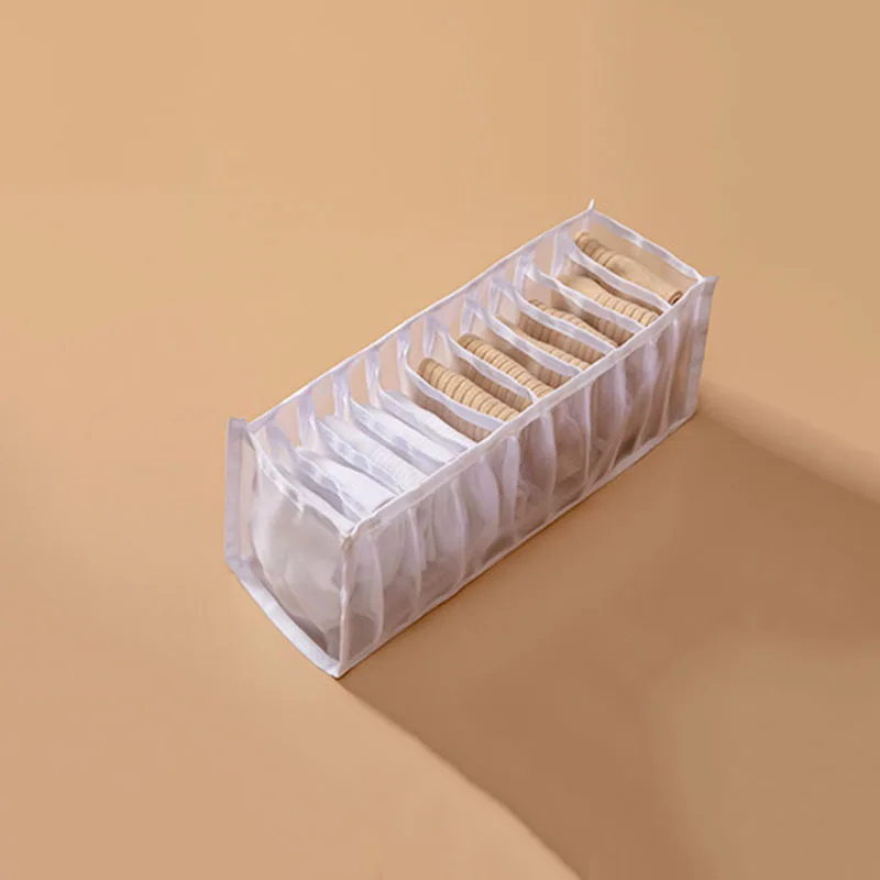 Bh Organizer Box Slaapzaal Huis Kast Lade Organisatoren Voor Ondergoed Bh Sokken Kast Gescheiden Opvouwbare Organisatoren: plum