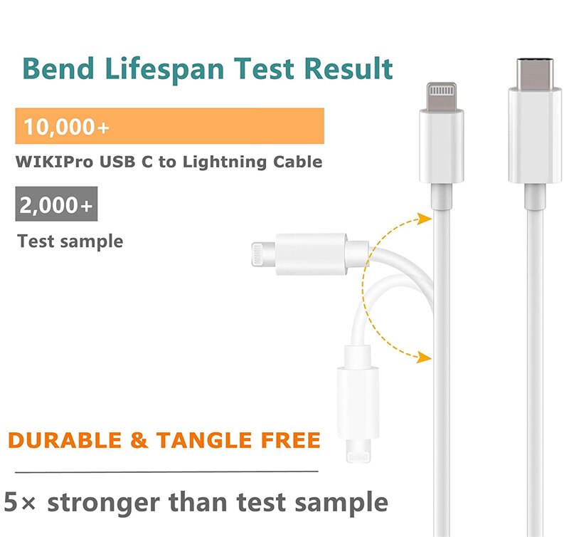 1M 2M Usb C robić błyskawicy kabel ładujący szybka ładowarka robić IPhone 11 zawodowiec XS Max XR Usb typ C Vers oświetlenie Usbc kable robić synchronizacji danych