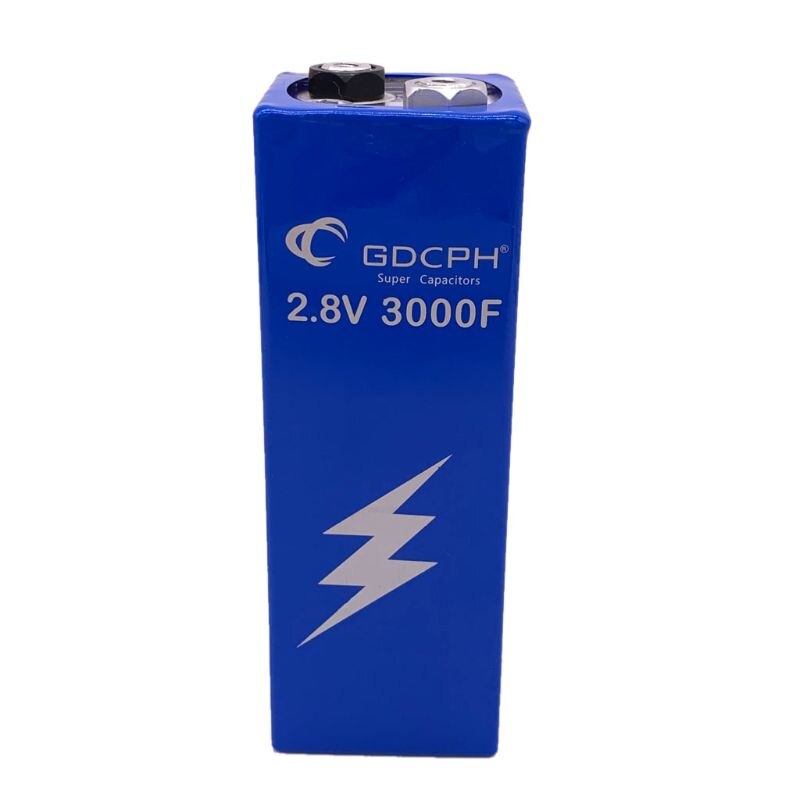 Superkondensaattori 2.8v 3000f 161 x 56 x 56mm matala esr suurtaajuus sähköinen farad ultrakondensaattori auton automaattiseen virtalähteeseen