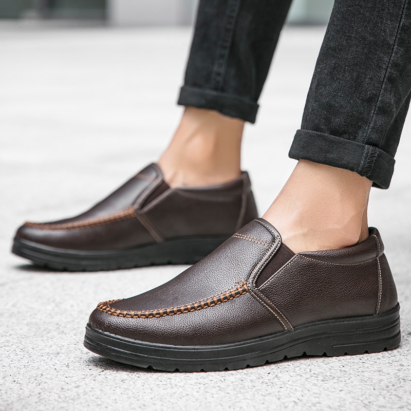 KELLYMen's set foot men's shoes Business leather shoes for men Lightweight casual shoes for men