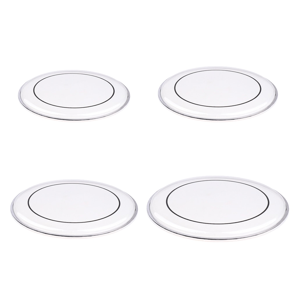 6- 8-10inch transparent color double drum skin drum head the outermost layer of skin sound controlled