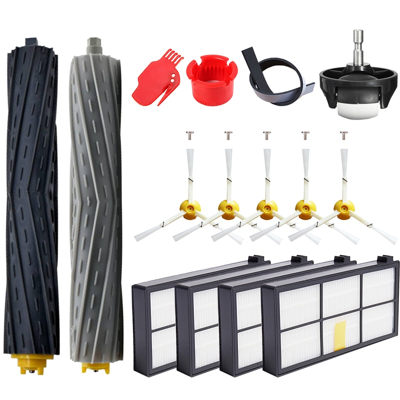 Voor Irobot Roomba 800 Serie Roller Zijborstels Filters Wiel Kits Voor 860 870 880 890 Stofzuiger Accessoires Vervanging