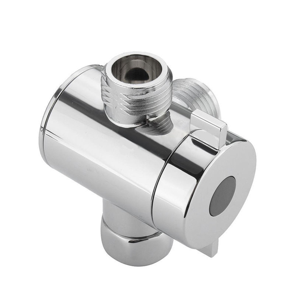 Badeværelsesarmatur vandhane reservedele 1/2 tommer trevejs t-adapter ventil til toilet bidet brusehoved omskifterventil