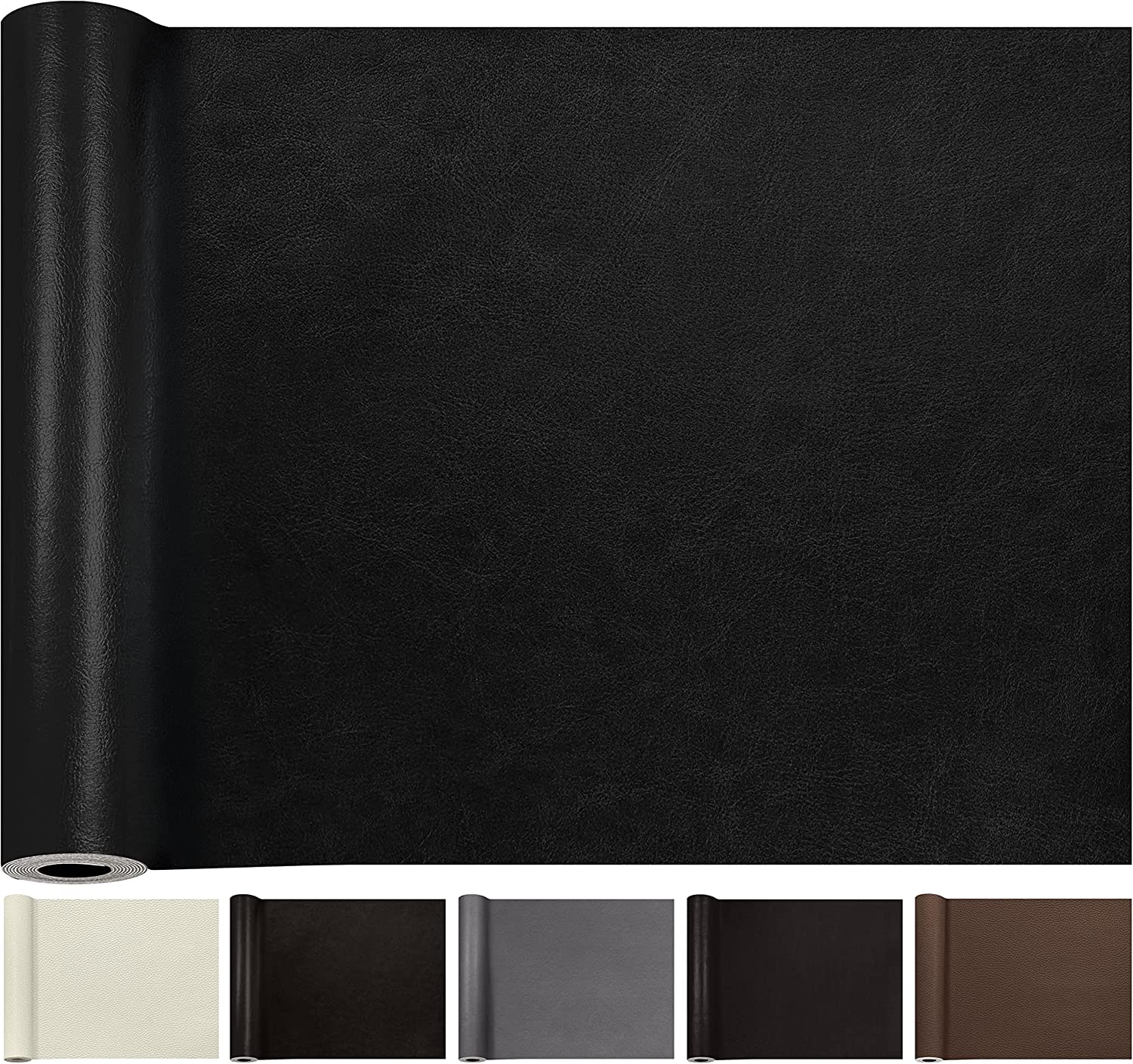 Meubels, schoenen, ehbo-pleister, leren pleister, doe-het-zelf zwarte zelfklevende leren reparatietape voor banken, autostoelen, pu-stofstickers