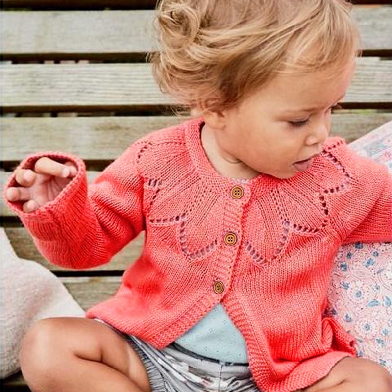 Herfst Kinderen Trui Herfst Baby Meisje Jongen Vest Hollow Toevallige Bovenkleding Jas Kleding