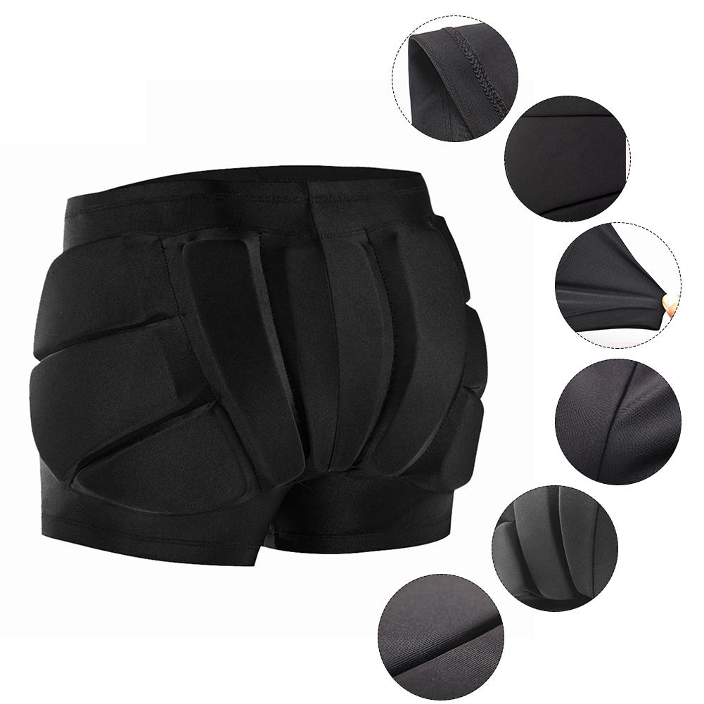 Sl utendørs sport ski skate snowboard beskyttelse ski beskytter skøyte beskyttende hofte polstret shorts
