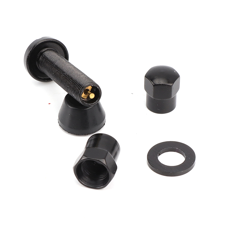 1 Pcs Alloy Rubber Straight valve/bend valve Tubeless Tyre Bicycle Auto Parts Tire Valve Accessories 5 colors