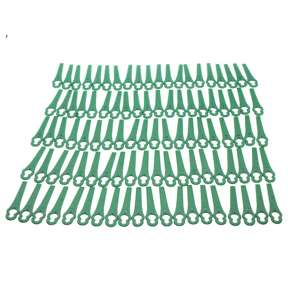 100 stk. elektriske trimmerblade til bosch art 18 løve akku art 23 accu art 23 easytrim accu art 23 accutrim  f016800177 f016800008