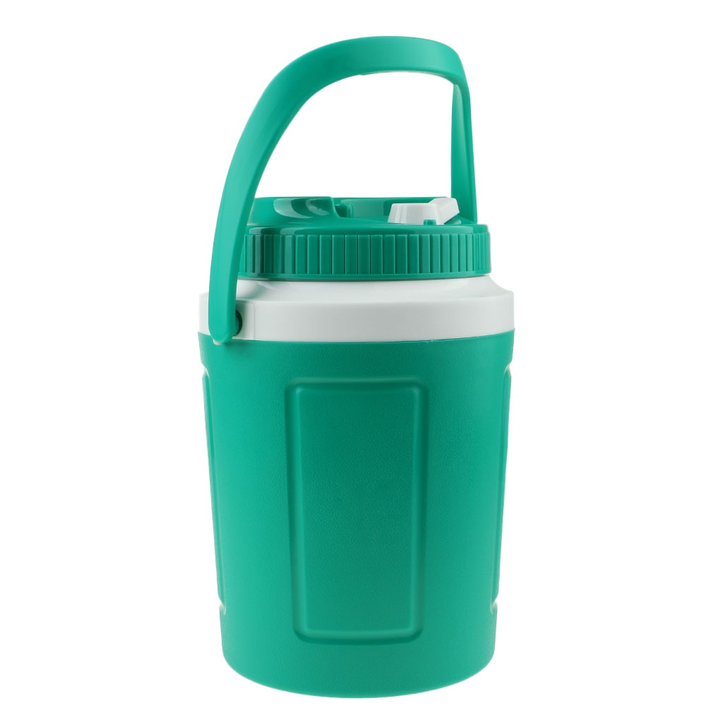 Insulated Party Bucket Ice Cooler Ice Bucket with Leakproof Lid and Handle for Outdoor Camping