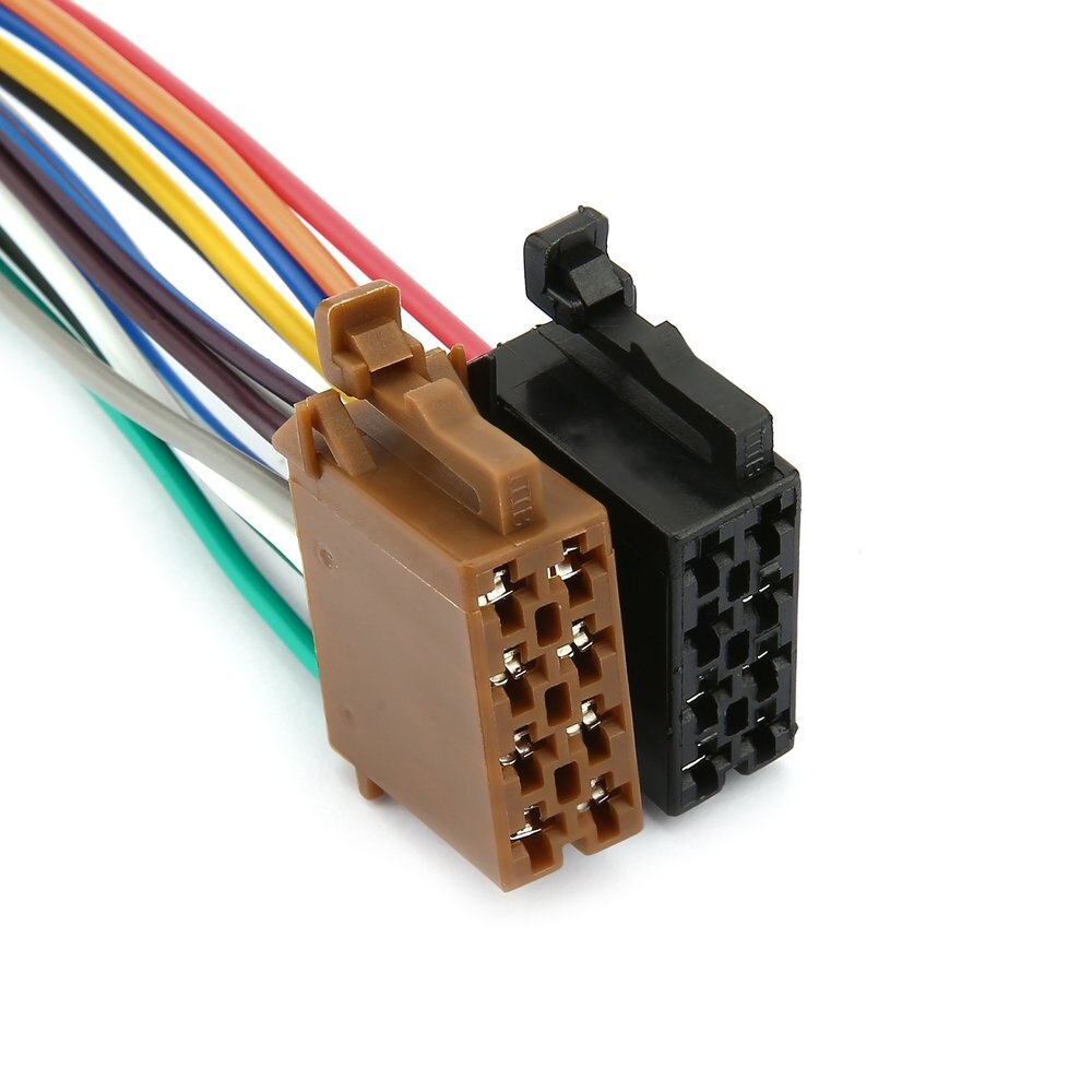 Arnés de Audio estéreo para coche, cableado de Radio con Adaptador ISO, para Peugeot 106, 206, 306, 307, 405, 406, 607,