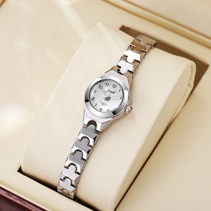 Elegante Frauen Uhren Rose Gold Luxus Stahlband Armbinde Damen Armbanduhren Weibliche Uhr Relogio Feminino Reloj Mujer: Rose