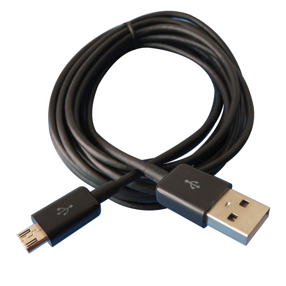 Cable de carga de sincronización de datos, 5M, 16FTlong USB 2,0 A Micro B