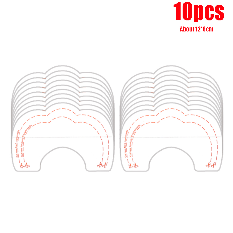 Doorzichtige tape Sticker Borsttrekband Doorzichtig zelfklevend Strapless BH Borstpatch Wegwerp Lifting Naadloos Onzichtbaar ondergoed: Black