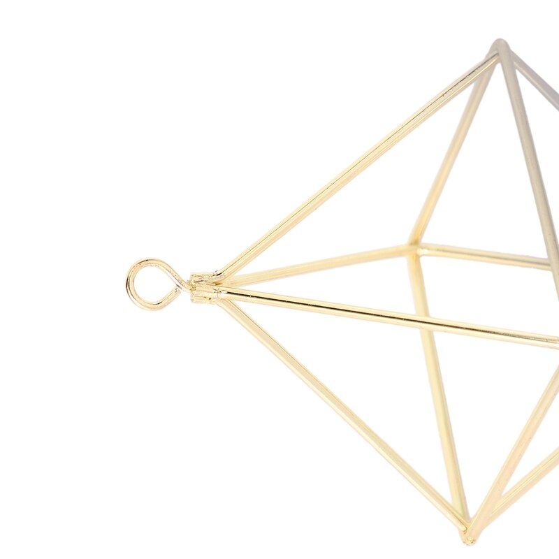 indipendente Fioriere Pensili Geometrica Altalena in Ferro Battuto Tillandsia aria Piante Supporto Triangolare A Forma di Metallo Cremagliera