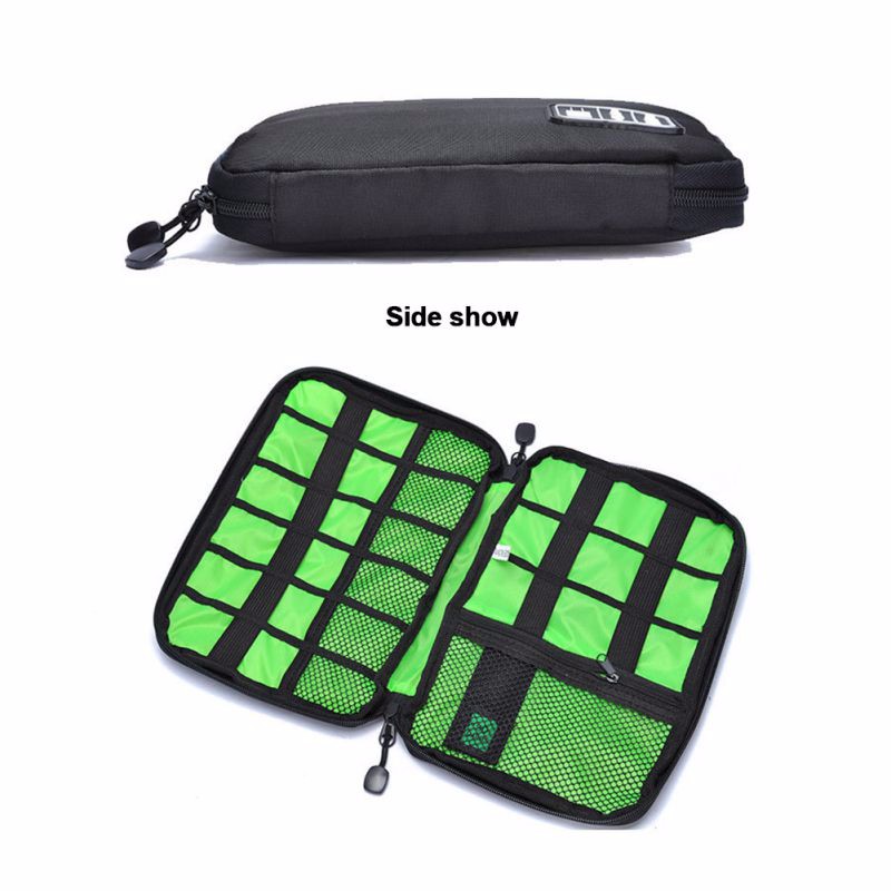 USB-Kabel Aufbewahrung tasche elektronisches Zubehör Veranstalter tragbare USB-Datenkabel Ladestecker Reise wasserdicht Gerät Organizer