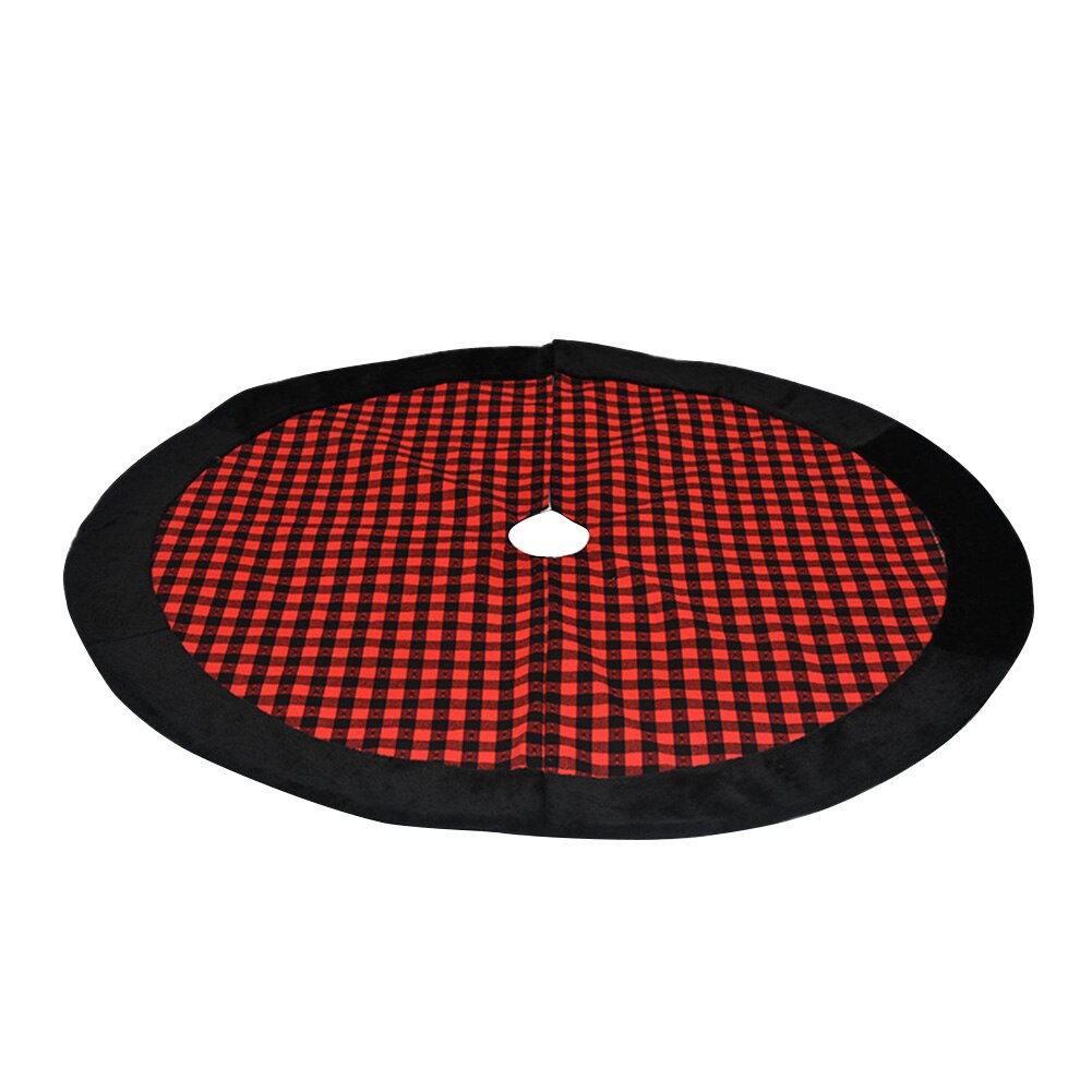 Christmas Tree Skirt Circular Tree Base Tree Apron Festival Party Decor Merry Christmas for Home Skirts Year Decoration: K