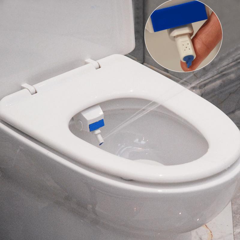 1Pc Wc Doorspoelen Sanitaire Apparaat Bidet Waternevel Seat Praktische Toilet Sproeier Nozzle Bidet Deel Schoonmaken Adsorptie #1026