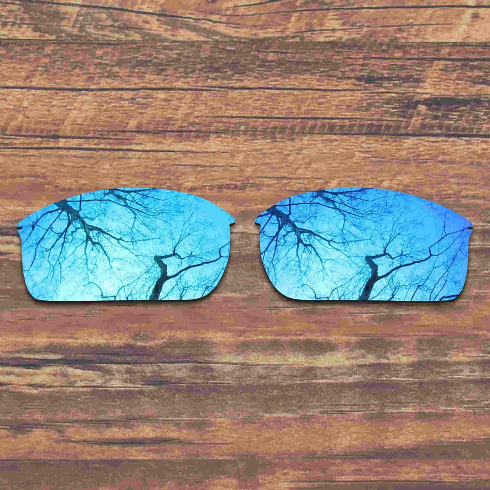 ToughAsNails Polarized Replacement Lenses for Oakley Wiretap Sunglasses - Multiple Options: Blue Mirrored