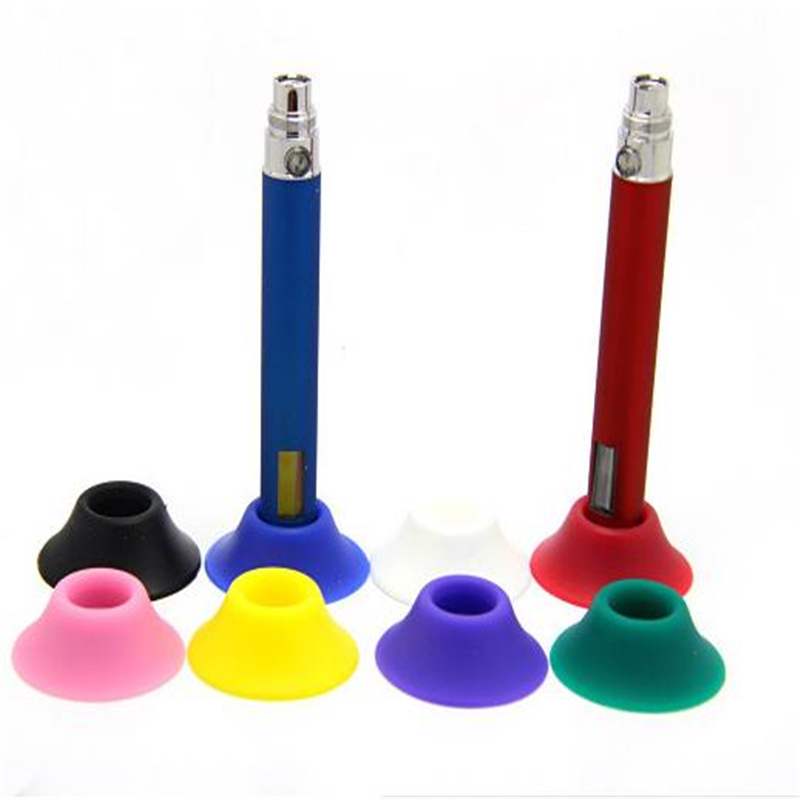 1PC Atomizer Pen Holder Silicone Suction Desk Stand gel pen ballpoint pen sucker silicone holder stand pencils holder office