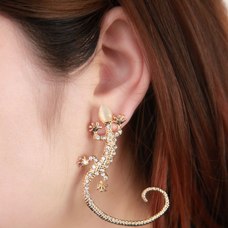 1 Pc Women Lady Girl Charming Lizard Ear Cuff Earrings Jewelry